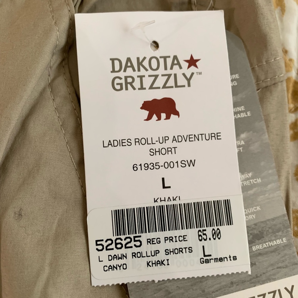 Dakota Grizzly women’s shorts. NWT - Picture 10 of 10